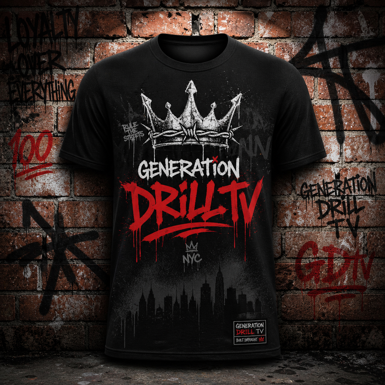 Generation Drill TV “Street Crown” Graphic Tee